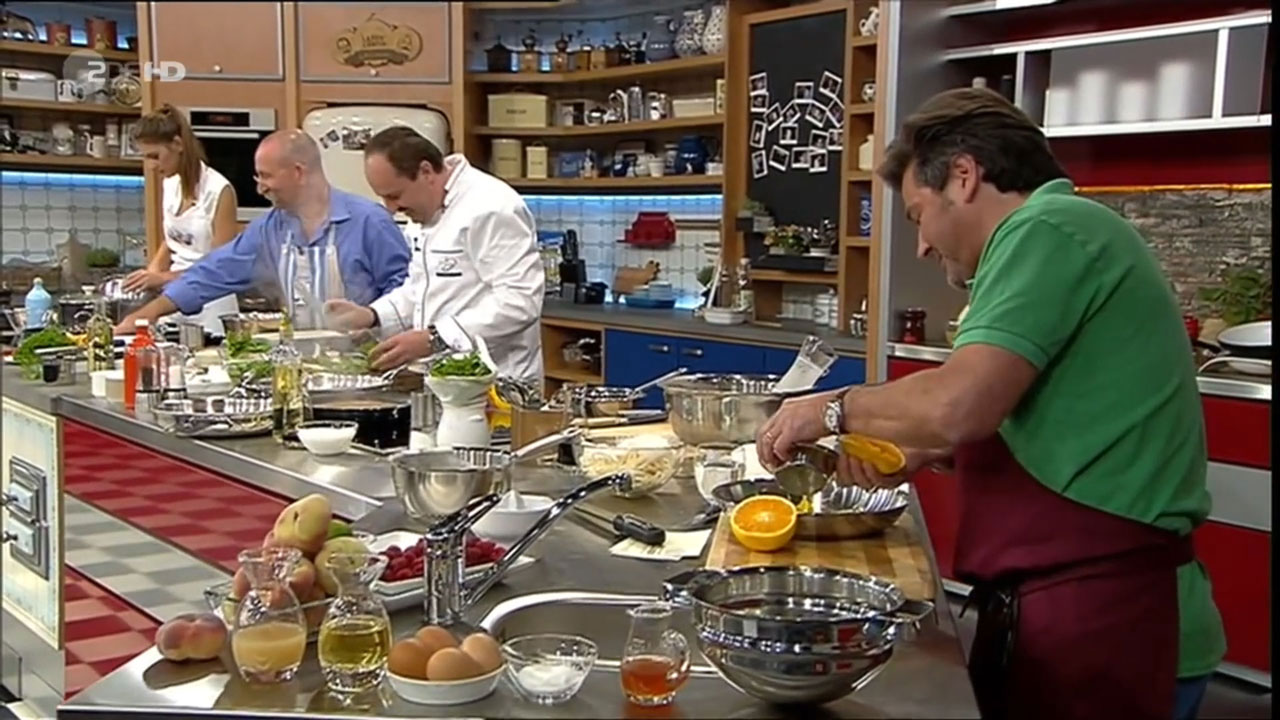 توماس اندرس در برنامه Lafer! Lichter! Lecker! 2014